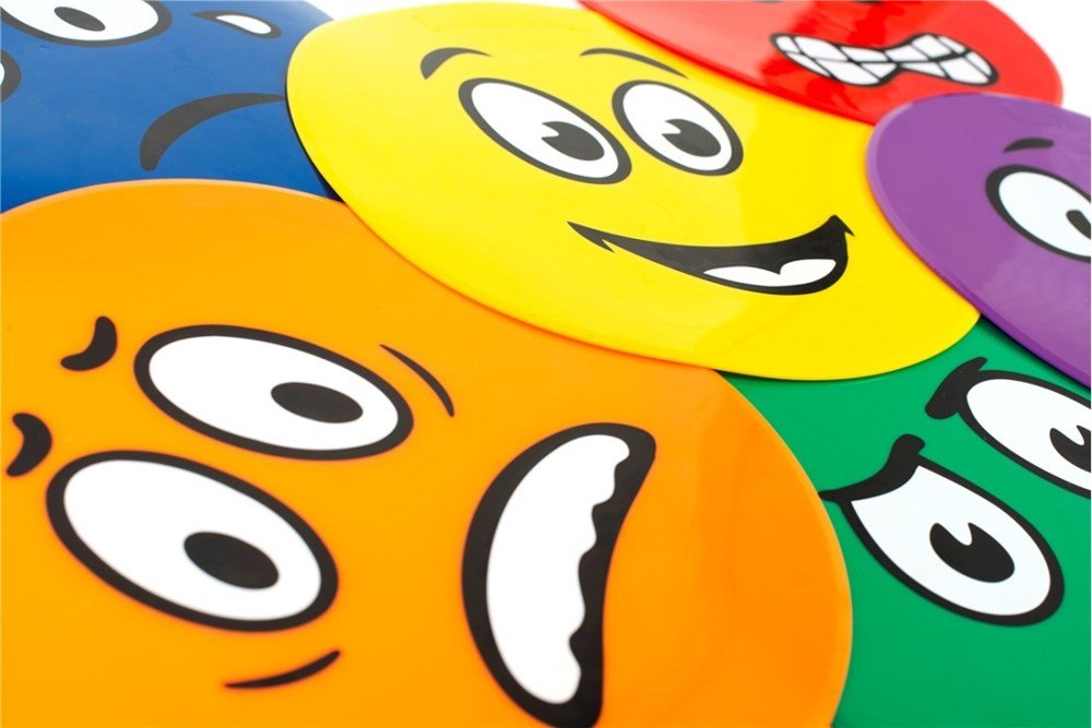 Emotions Floor Markers Set of 6 - ABC School Supplies