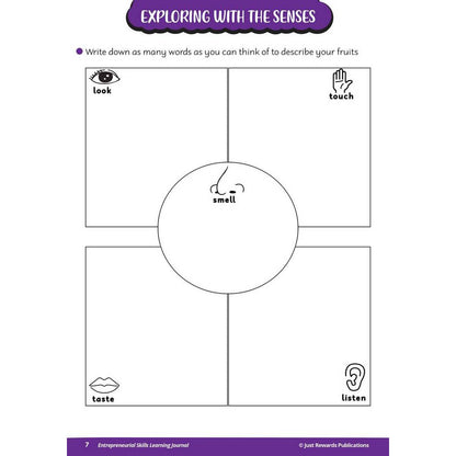Entrepreneurial Skills In The Classroom Pupils Learning Journal - Lower Primary - ABC School Supplies