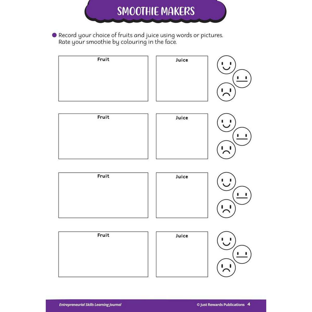 Entrepreneurial Skills In The Classroom Pupils Learning Journal - Lower Primary - ABC School Supplies