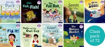 Essential Letters And Sounds: Essential Phonic Readers: Oxford Reading Level 1+ - 3: Class Pack Of 72 - ABC School Supplies