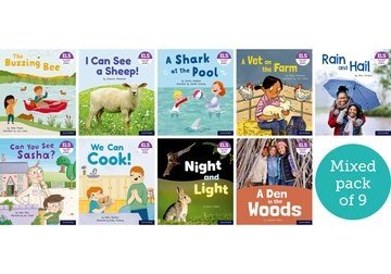 Essential Letters And Sounds: Essential Phonic Readers: Oxford Reading Level 3: Mixed Pack Of 9 - ABC School Supplies