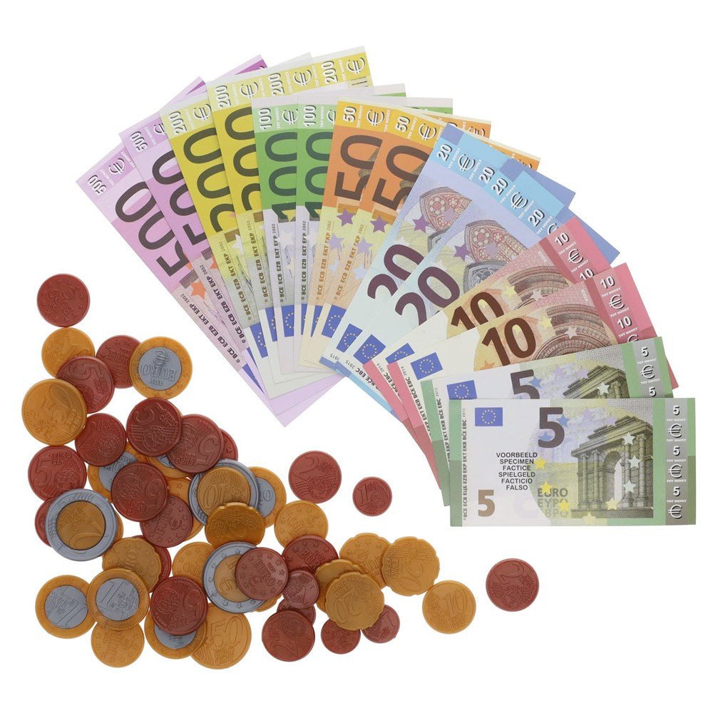 Euro Money Tub of 190pcs - ABC School Supplies