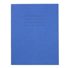 Everyday 9" X 7" Exercise Book 80 Page, 8Mm Ruled With Margin, Blue - Pack Of 100 - ABC School Supplies