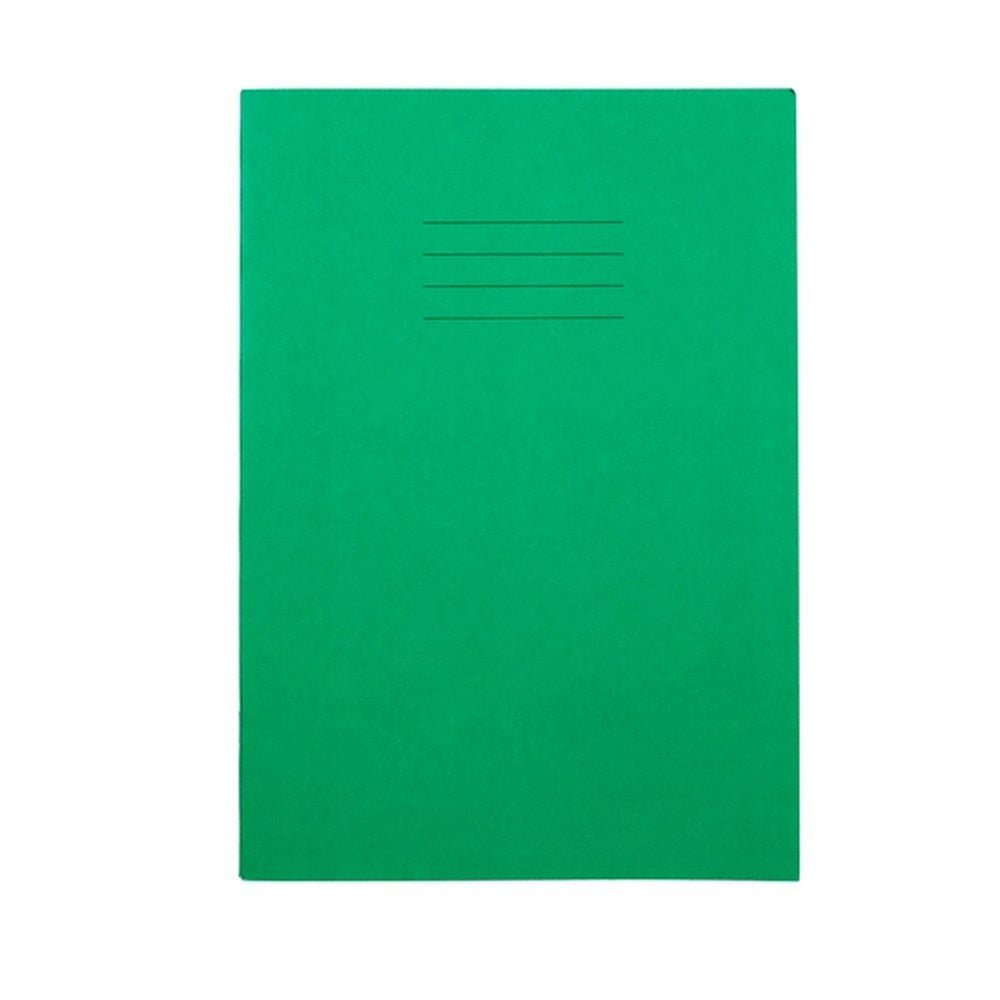 Everyday A4 Exercise Book 10Mm Square - Green Pack Of 50 - ABC School Supplies
