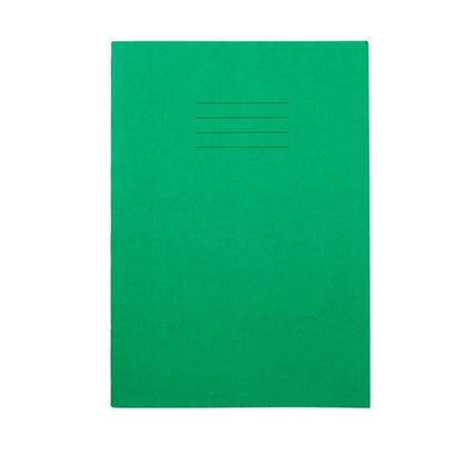 Everyday A4 Exercise Book 10Mm Square - Green Pack Of 50 - ABC School Supplies