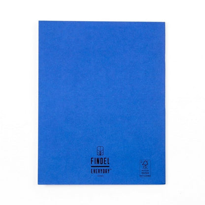 Everyday A4 Exercise Book 64 Page, 8Mm Ruled With Margin, Blue - Pack Of 50 - ABC School Supplies