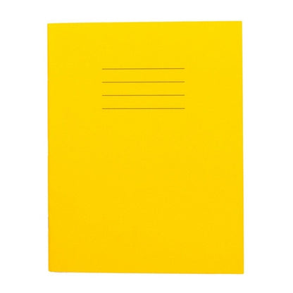 Everyday A4 Exercise Book 64 Page, 8Mm Ruled With Margin, Yellow - Pack Of 50 - ABC School Supplies