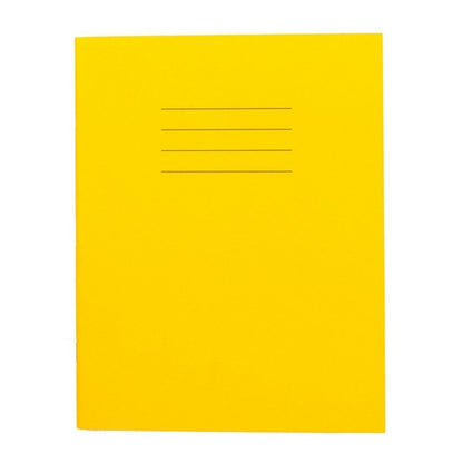 Everyday A4 Exercise Book 64 Page, 8Mm Ruled With Margin, Yellow - Pack Of 50 - ABC School Supplies