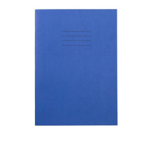 Everyday A4 Exercise Book 80 Page, 8Mm Ruled With Margin, Blue - Pack Of 50 - ABC School Supplies