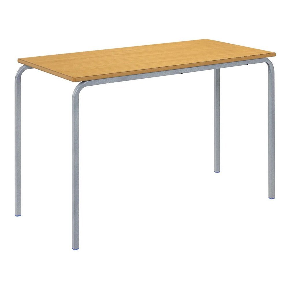 Everyday Beech Crush Bent Table - 110 x 55cm - 11 - 14 Years, Height 71cm - ABC School Supplies