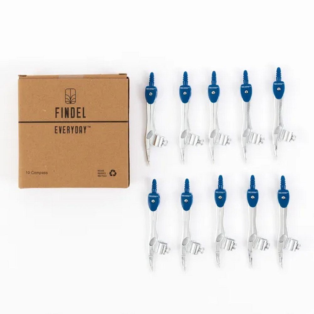 Everyday Compass - Pack of 10 - ABC School Supplies