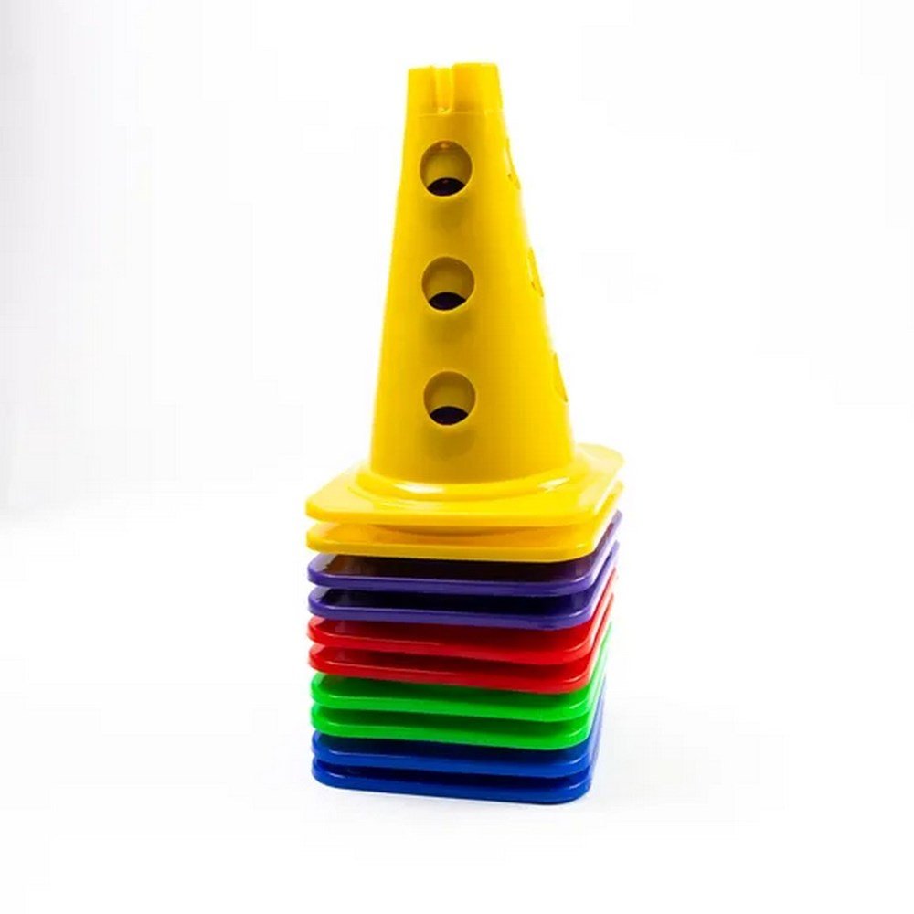 Everyday Cones with Pole Holder - Pack of 10 - ABC School Supplies
