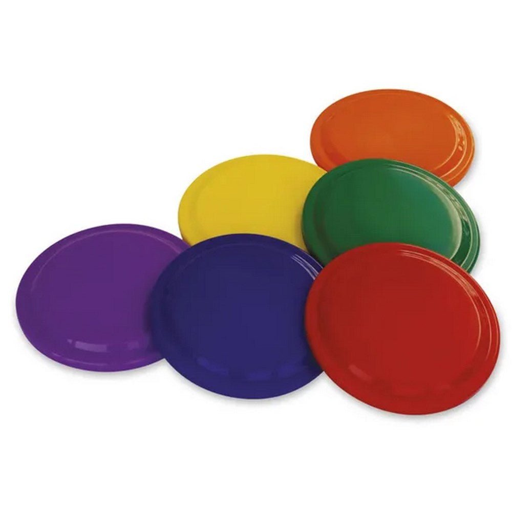 Everyday Flying Disk - Assorted - Pack 6 - ABC School Supplies