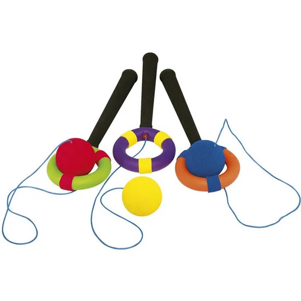 Everyday Foam Swing Ball and Hoops - Multi - Pack of 3 - ABC School Supplies