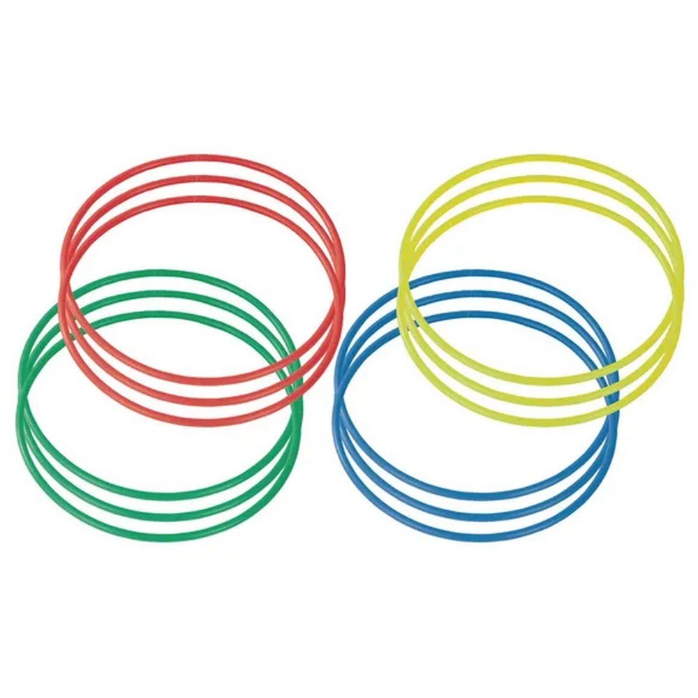 Everyday Hula Hoop Set - Assorted - 610mm - Pack of 12 - ABC School Supplies