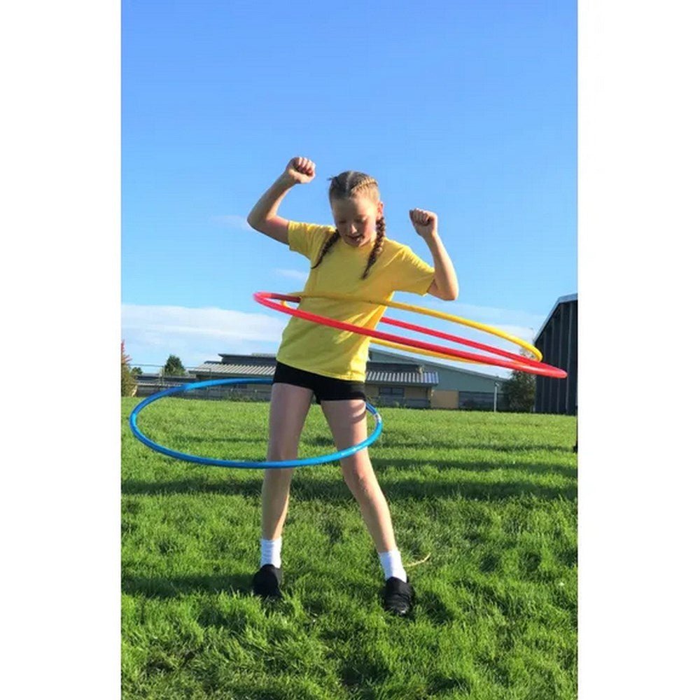 Everyday Hula Hoop Set - Assorted - 610mm - Pack of 12 - ABC School Supplies