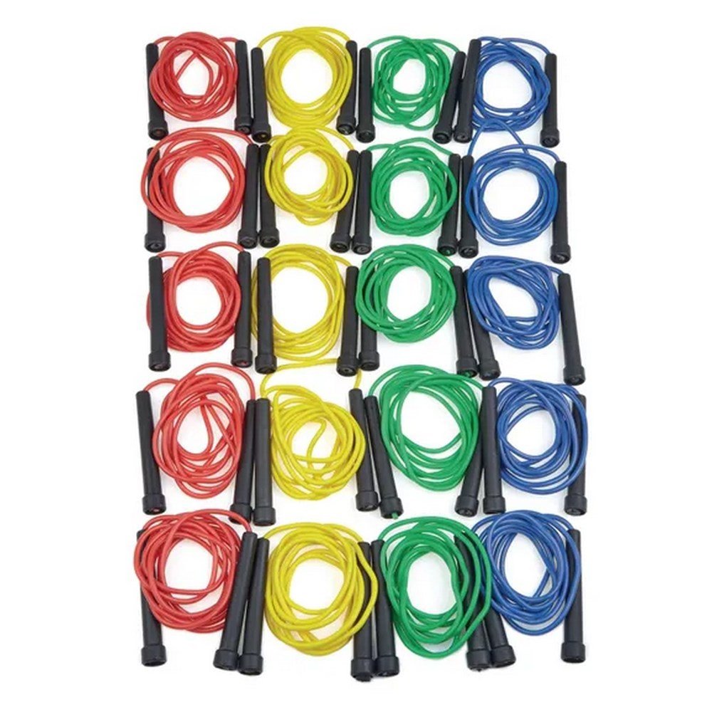 Everyday Plastic Skipping Ropes - Assorted - 7ft - Pack of 20 - ABC School Supplies