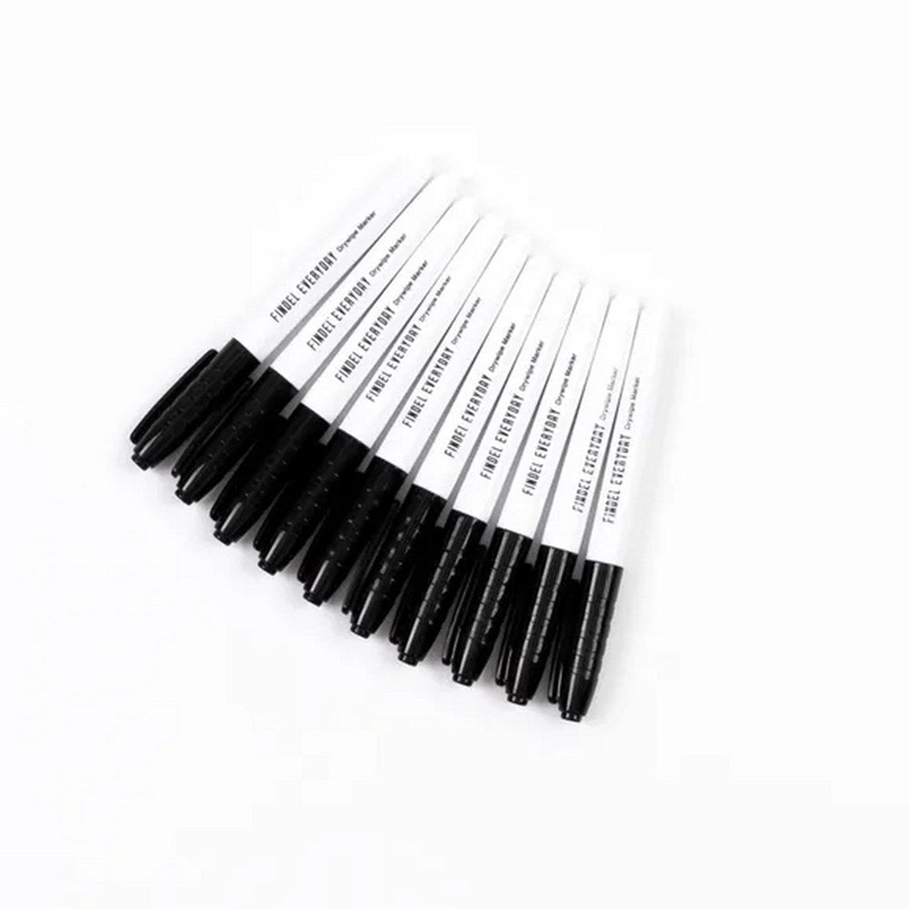 Everyday Whiteboard Marker Black, Bullet Tip - Pack of 100 - ABC School Supplies
