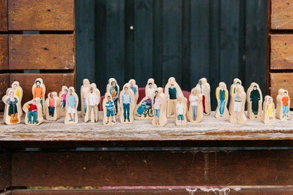 Everyone’s Family Wooden Figures - ABC School Supplies