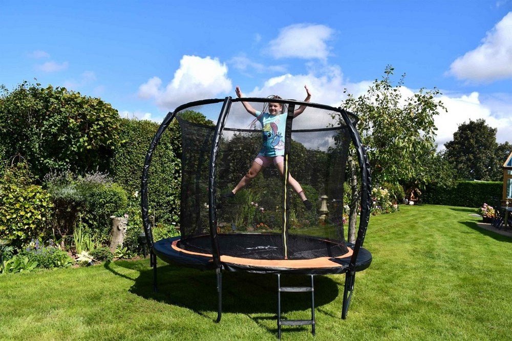 Evo - X Trampoline With Safety Zip Netted Enclosure - ABC School Supplies