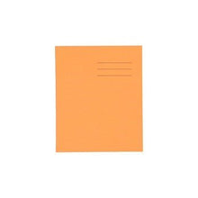 Exercise Book 80 Page, 8Mm Ruled With Margin, Orange - Pack Of 100 - ABC School Supplies