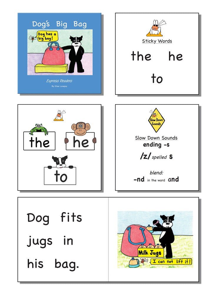 Express Decodable Readers Set 1 Supplemental Set - 6 Pack (48 Books) - ABC School Supplies