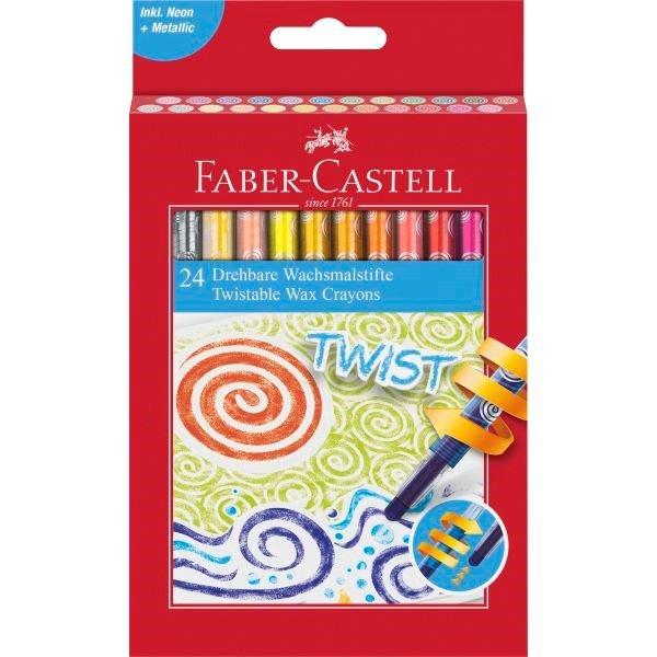 Faber Castell Twistable Pack of 24 - ABC School Supplies