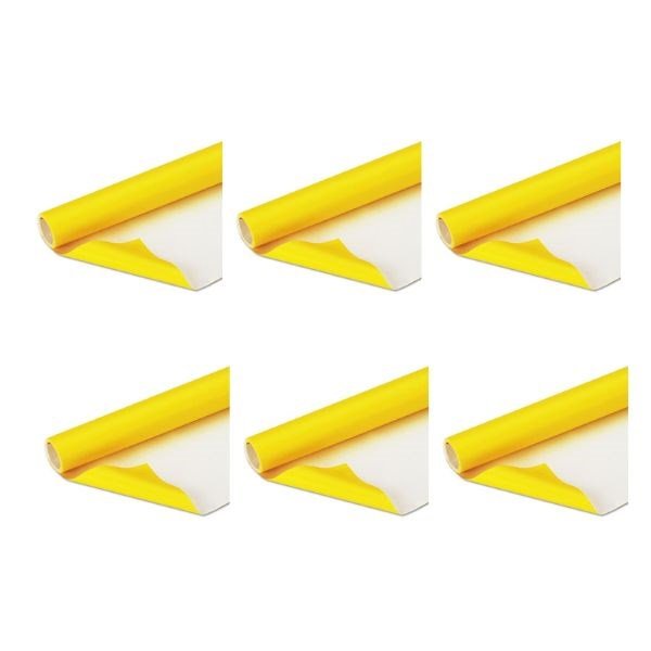 Fadeless Display Rolls 1.2M X 3.7M Canary Yellow - 10 Pack - ABC School Supplies
