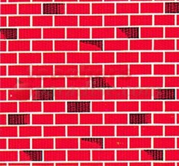 Fadeless Display Rolls 1.2M X 3.7M Two Tone Brick - ABC School Supplies