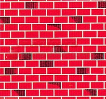 Fadeless Display Rolls 1.2M X 3.7M Two Tone Brick - ABC School Supplies