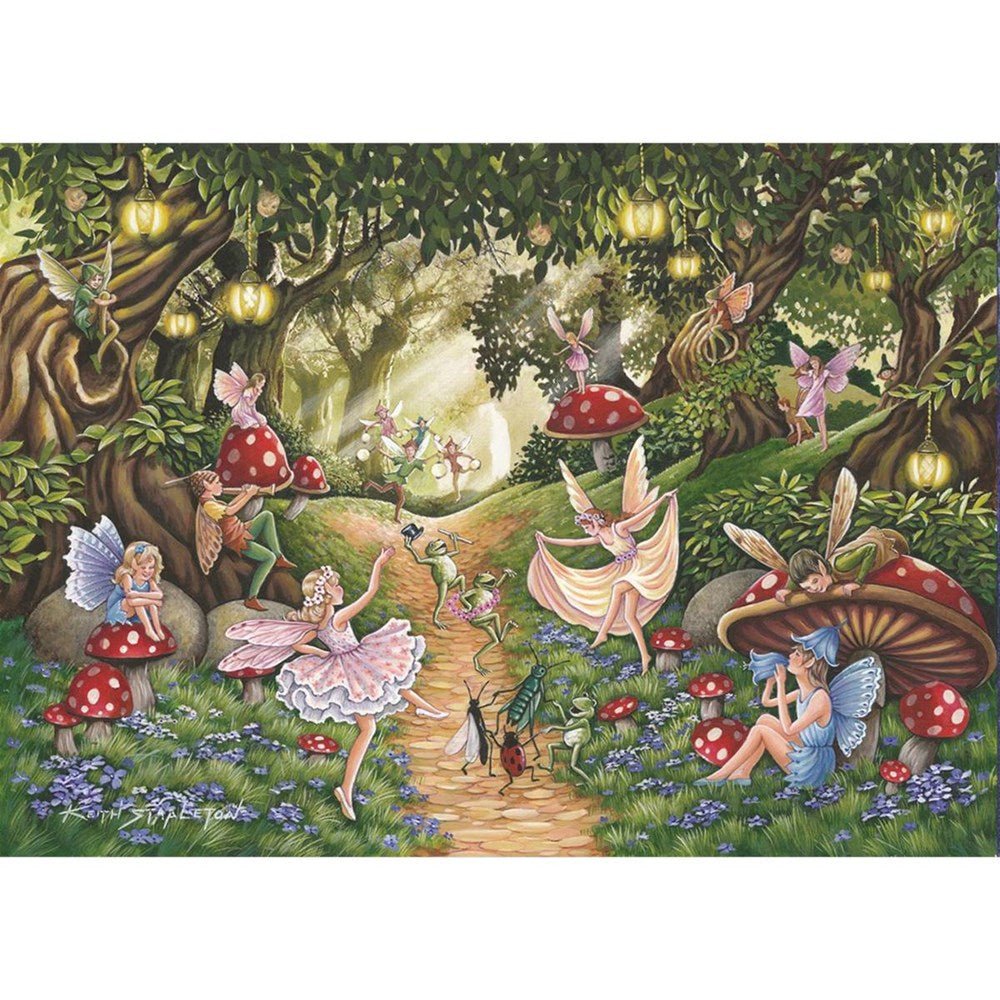 Faerie Dell - BIG 500 Piece Jigsaw Puzzle - ABC School Supplies