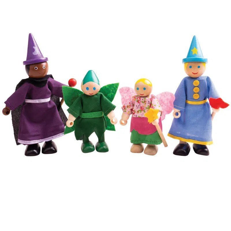 Fantasy Dolls Set of 4 - ABC School Supplies