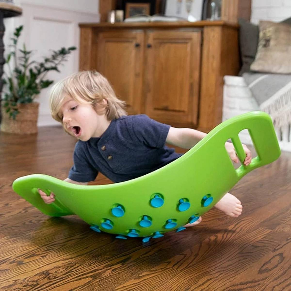 Fat Brain Teeter Rocker - Blue - ABC School Supplies