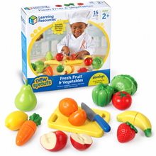 **Learning Resources Pretend & Play Sliceable Fruits & Veggies