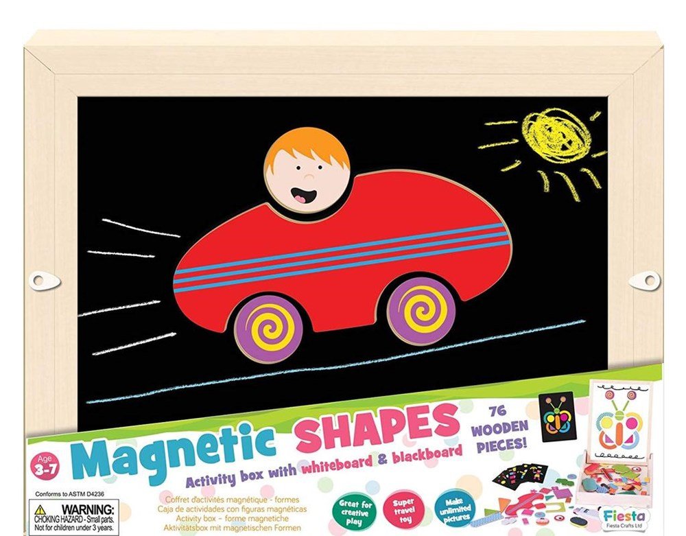 **Fiesta Magnetic Shapes Activity Box - ABC School Supplies