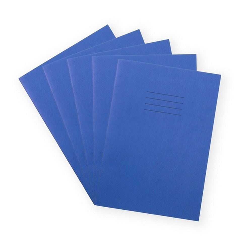 Findel Everyday A4 Exercise Book 80 Page, 7Mm Squared, Blue - Pack Of 50 - ABC School Supplies