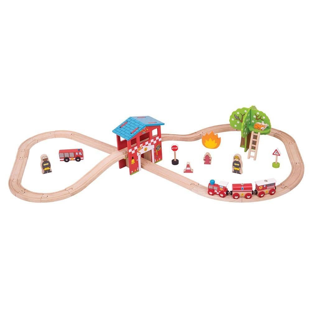 Fire Station Train Set - ABC School Supplies