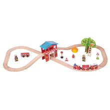 Fire Station Train Set - ABC School Supplies