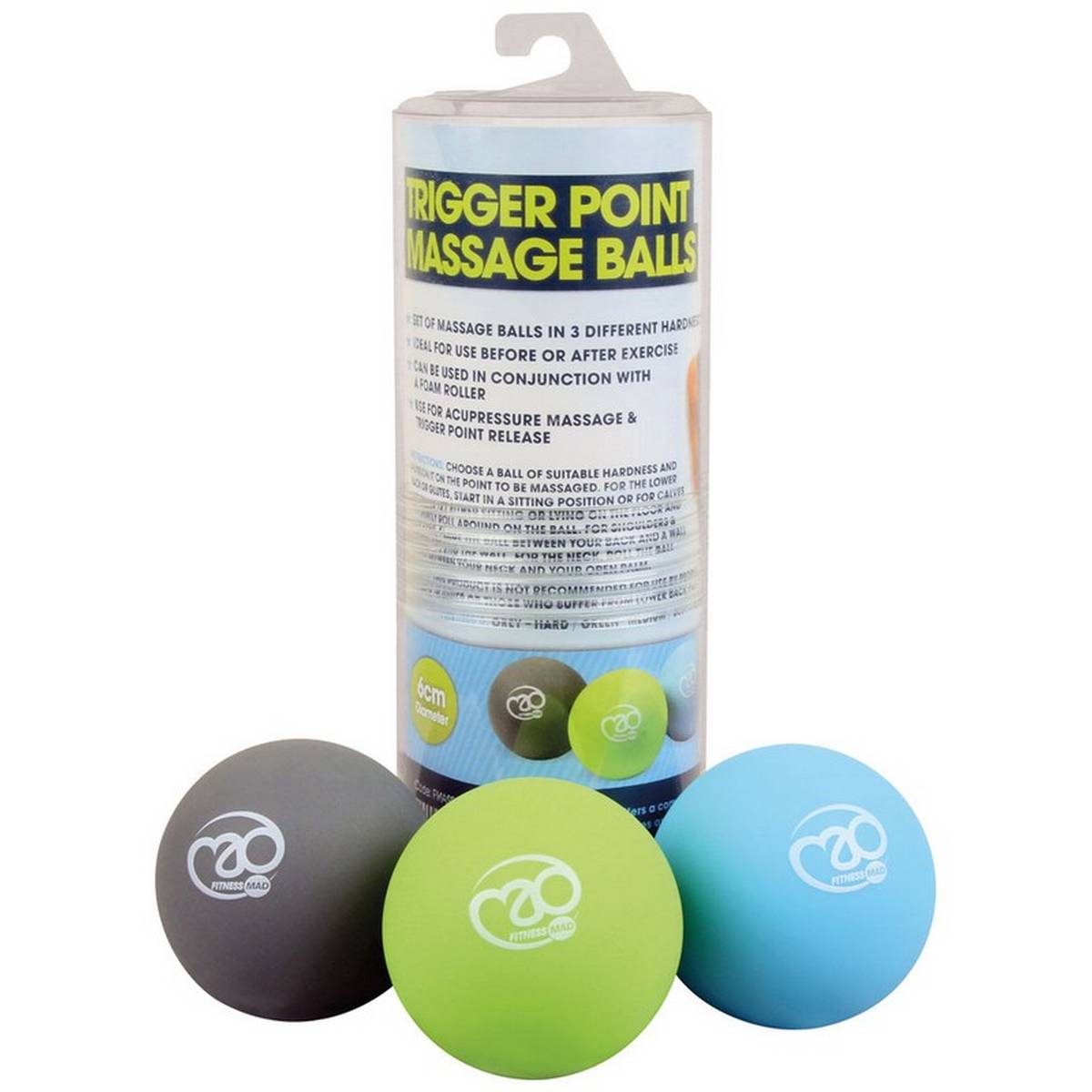 Fitness Mad Trigger Point Massage Ball Set - ABC School Supplies