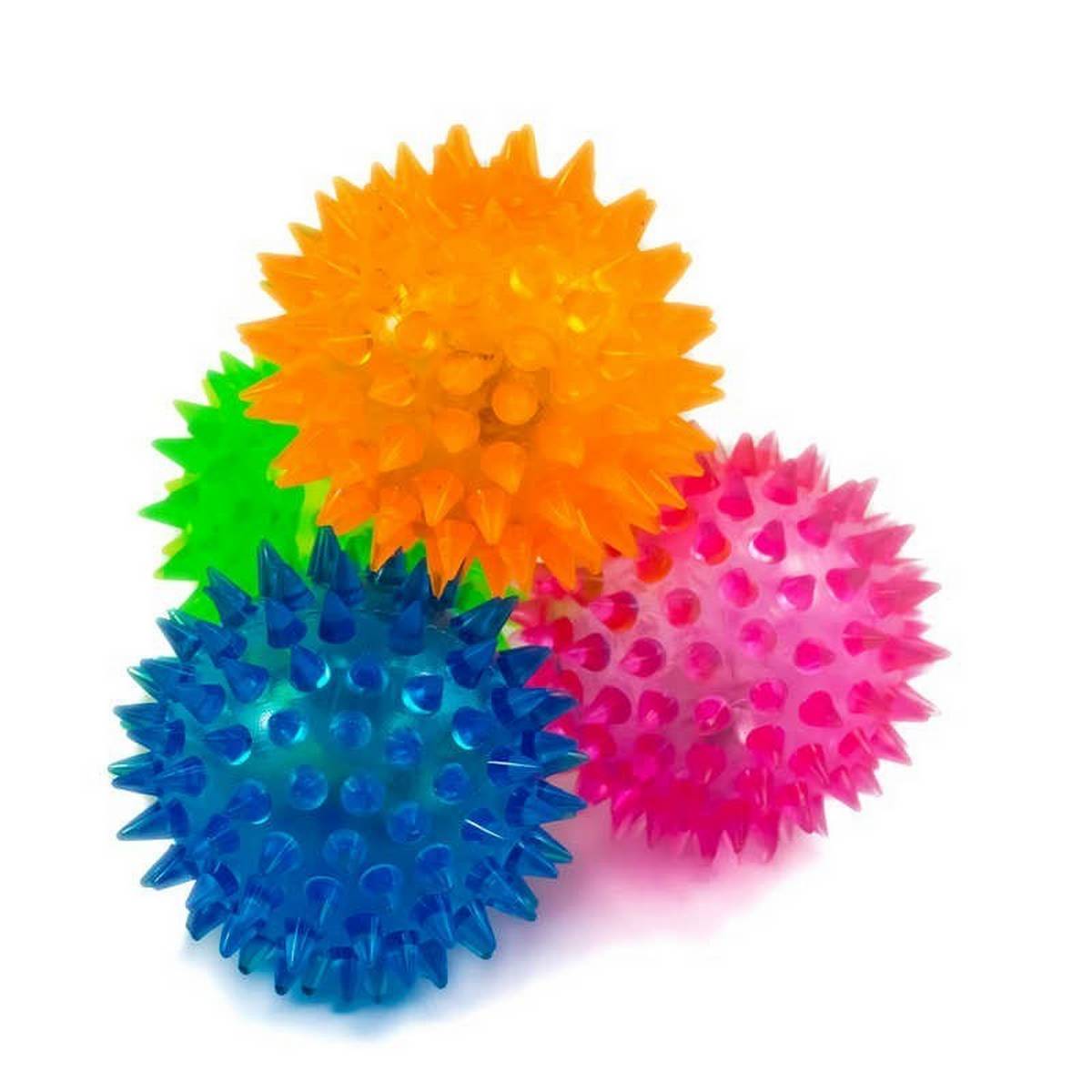 Flash Spiky Balls - ABC School Supplies