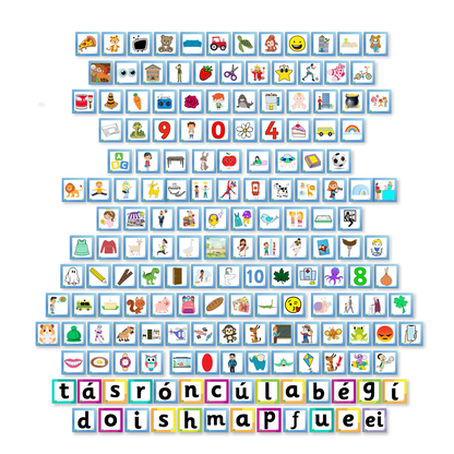 Fónaic le Fís A Flashcards (Pack of 8)