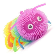 Flashing Squashy Caterpillar Sensory Toy - ABC School Supplies