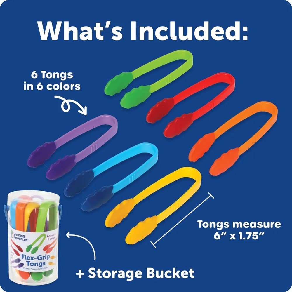 Flex - Grip Tongs - ABC School Supplies