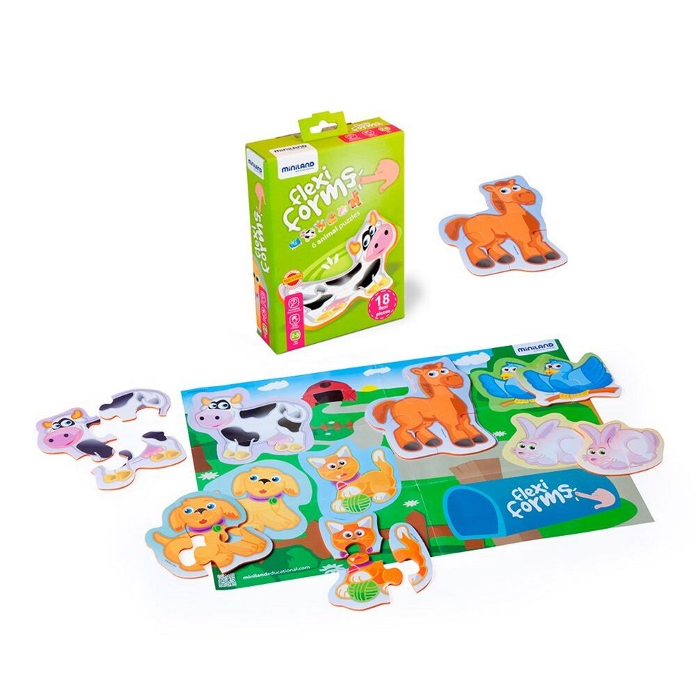 Flexi Forms - 6 Animals - ABC School Supplies
