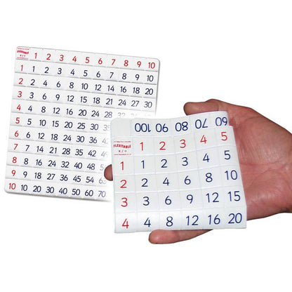 **Flexitable 12 X 12 Multiplication/Division Grid & Lesson Booklet Pack Of 10 - ABC School Supplies