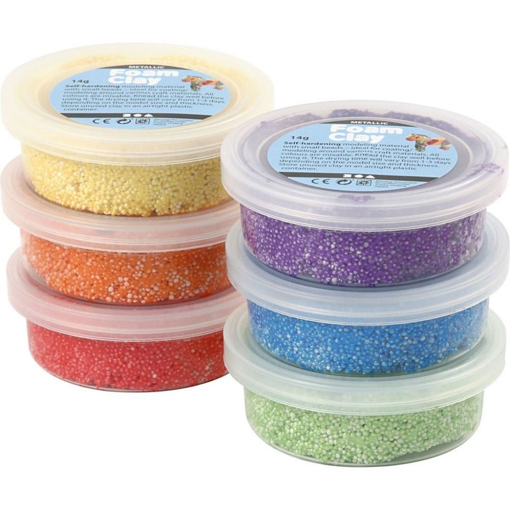 Foam Clay® Metallic (6 pack) - ABC School Supplies