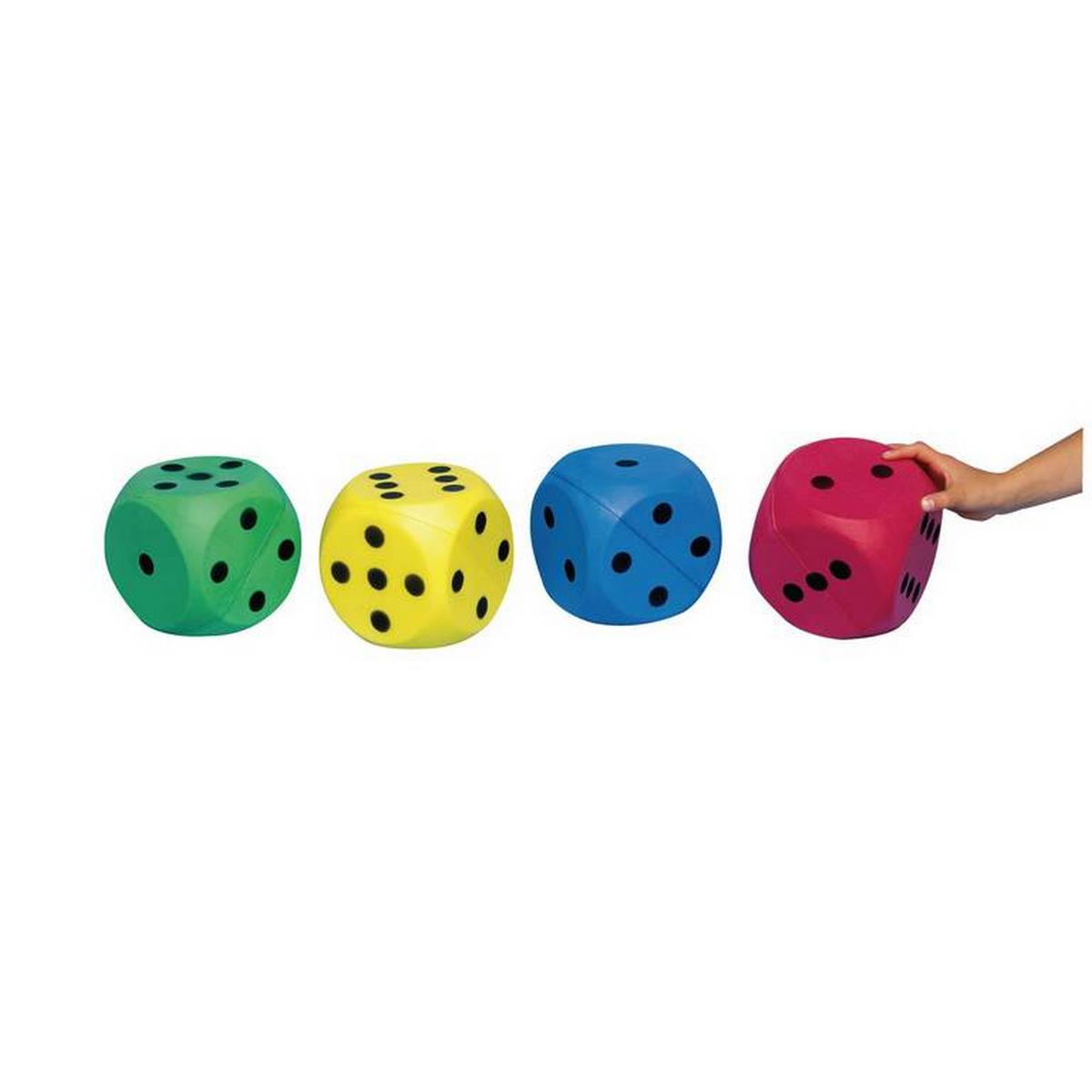 Foam Dice - Red - ABC School Supplies