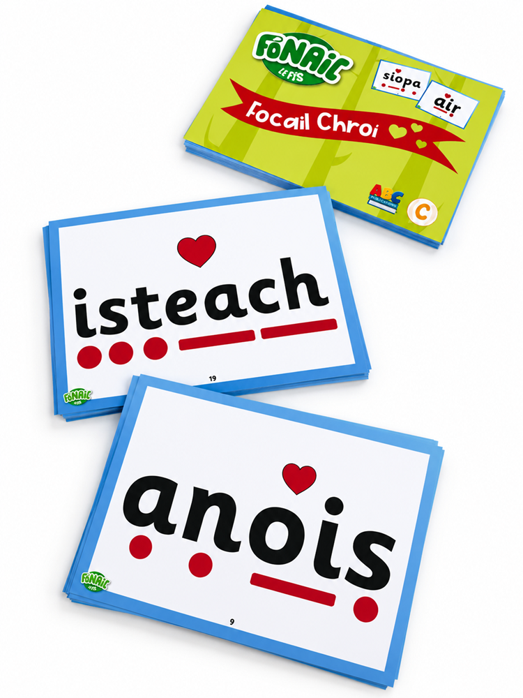 Fónaic le Fís C Focail Chroí Set Of 35