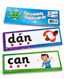 Fonaic Le Fis A Decodable Flashcards Set Of 59 - ABC School Supplies