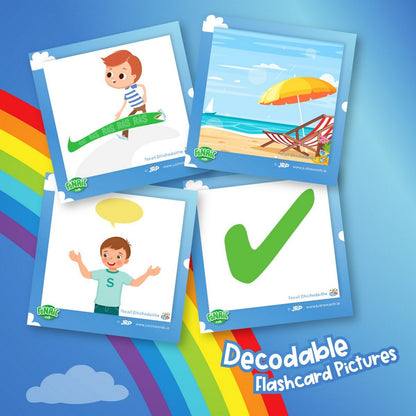 Fónaic Le Fís A Flashcards (Pack Of 8) - ABC School Supplies